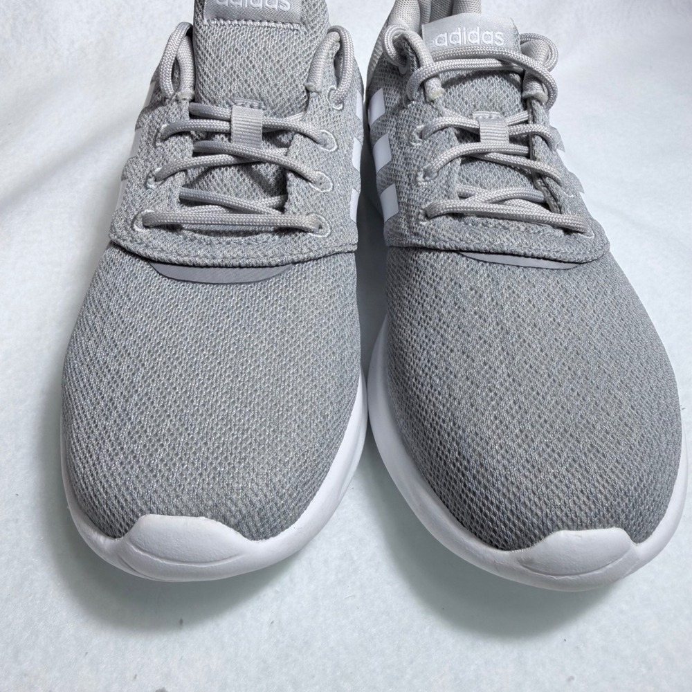 Adidas QT Racer 2.0 Women 8 Grey White Running Shoes FY8312 Cloudfoam Sneakers - Picture 15 of 15
